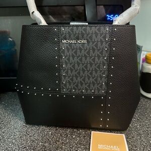 Michael Kors Black Tote Bag